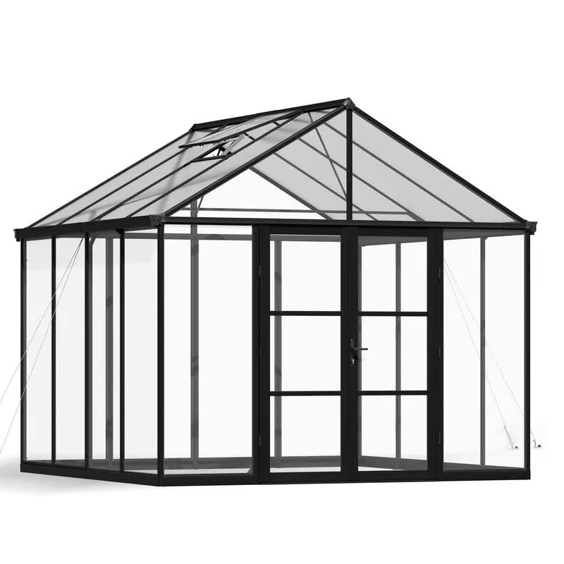 Canopia Aria 10-Foot Black-Framed Greenhouse 1