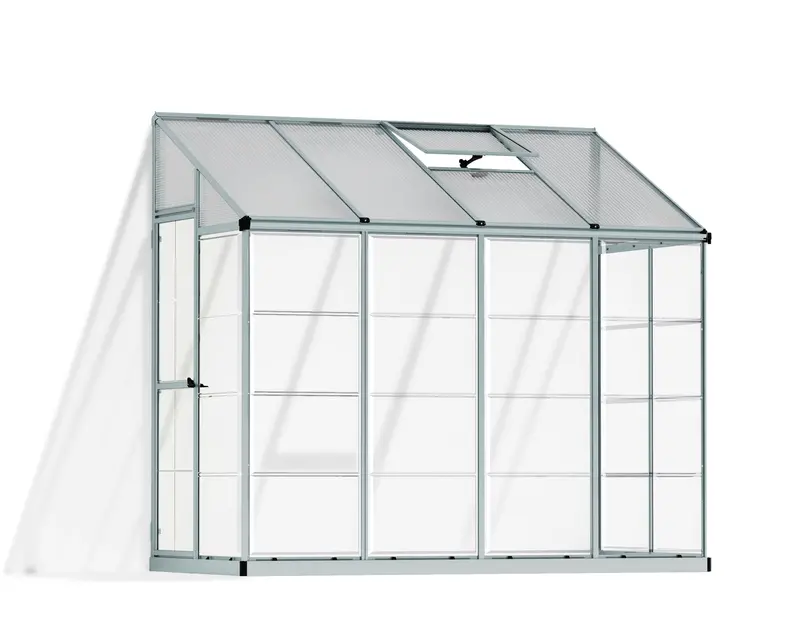Canopia Hybrid Lean-To 4' X 8' Wall-Mounted Greenhouse – Compact Extension 1