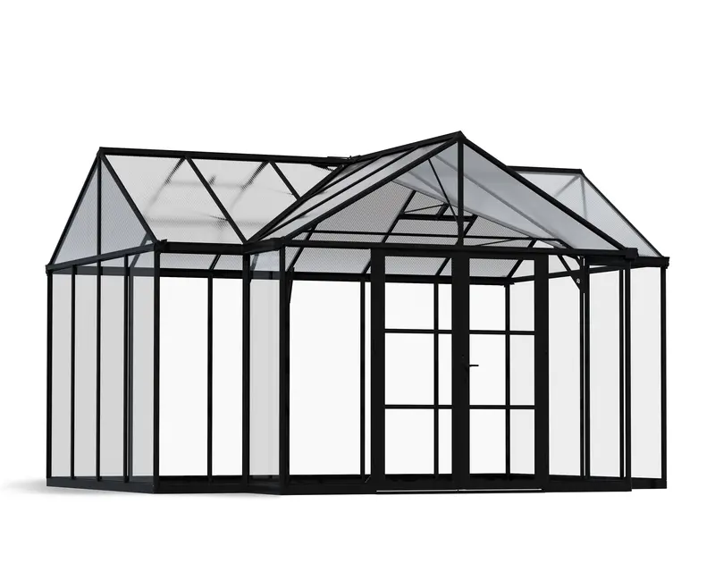 Canopia Triomphe Chalet-Style 12' X 15' Greenhouse – Traditional Pitched Roof 1