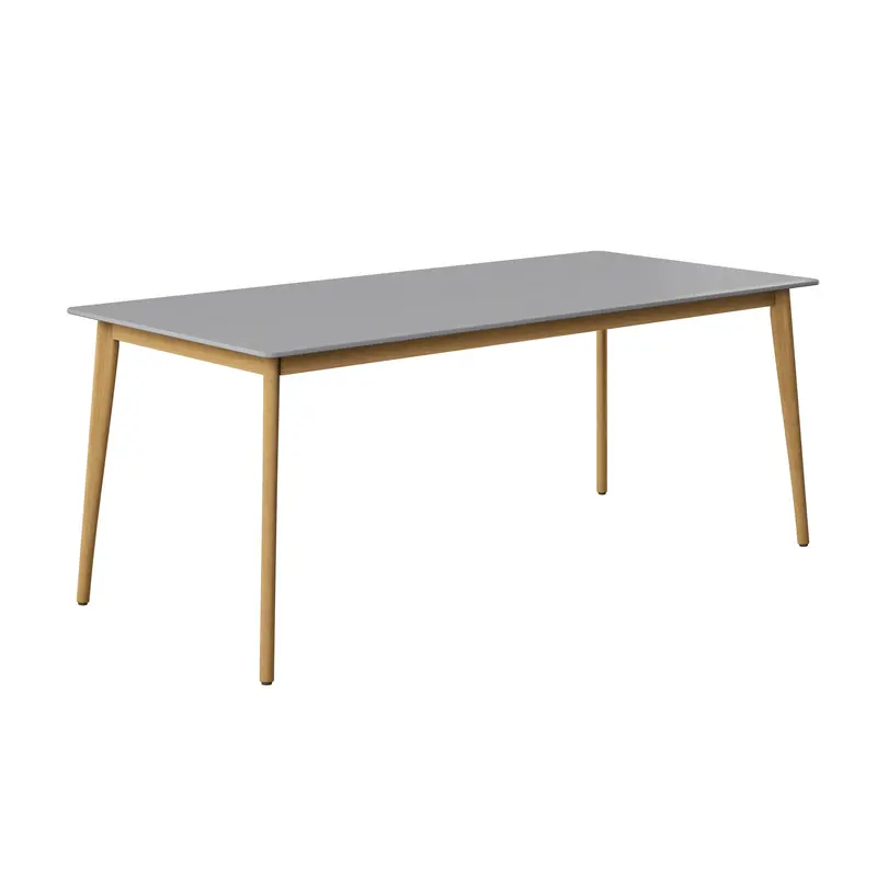 Chamonix Rectangular All-Wood Dining Table 1