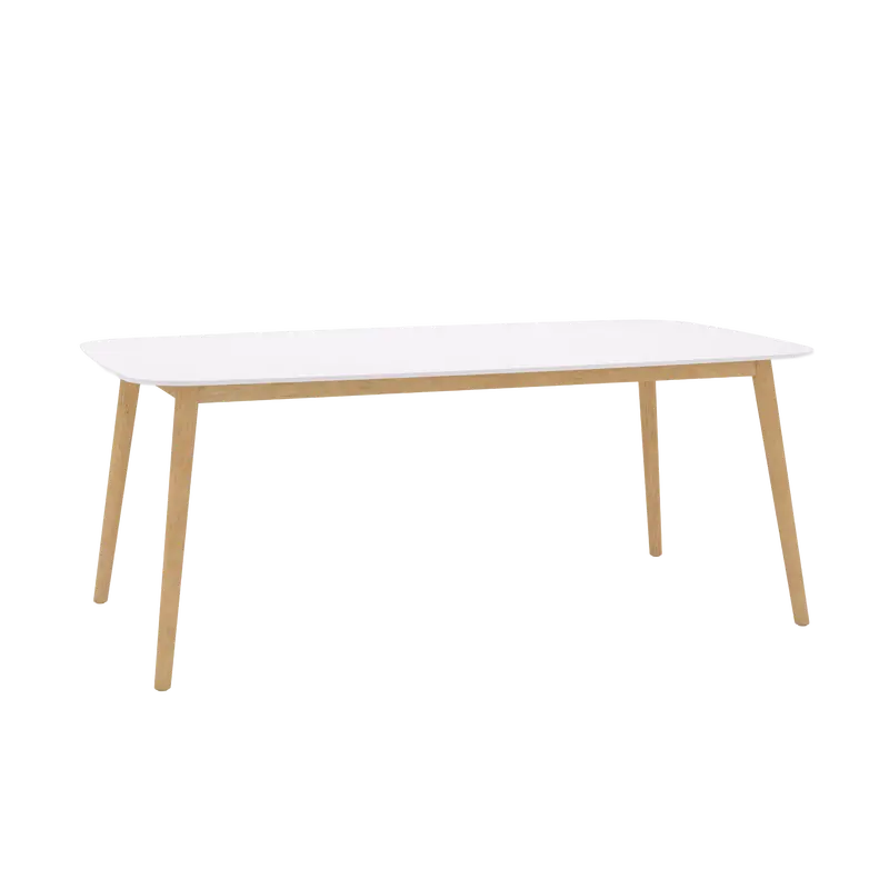 Chamonix White Wood Rectangular Coffee Or Side Table 1