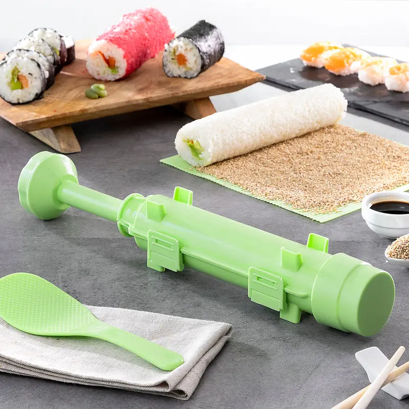Complete Sushi Kit With Recipe Guide – Suzooka 3-Piece Set By Innovagoods 1