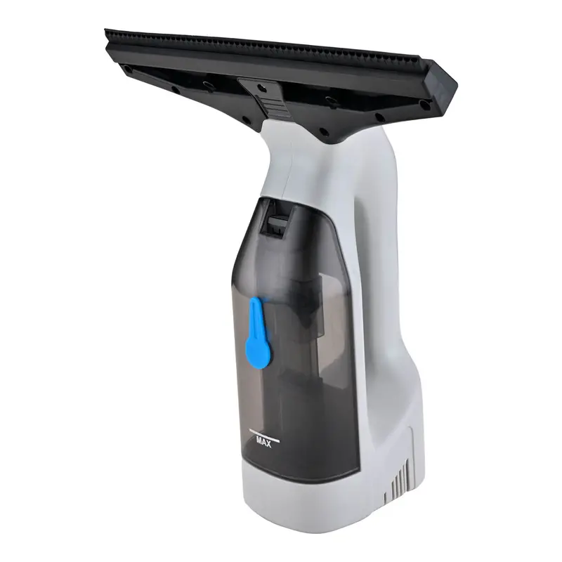Cordless Window Vacuum Cleaner – Lightweight Portable Unit In White Plastic 1