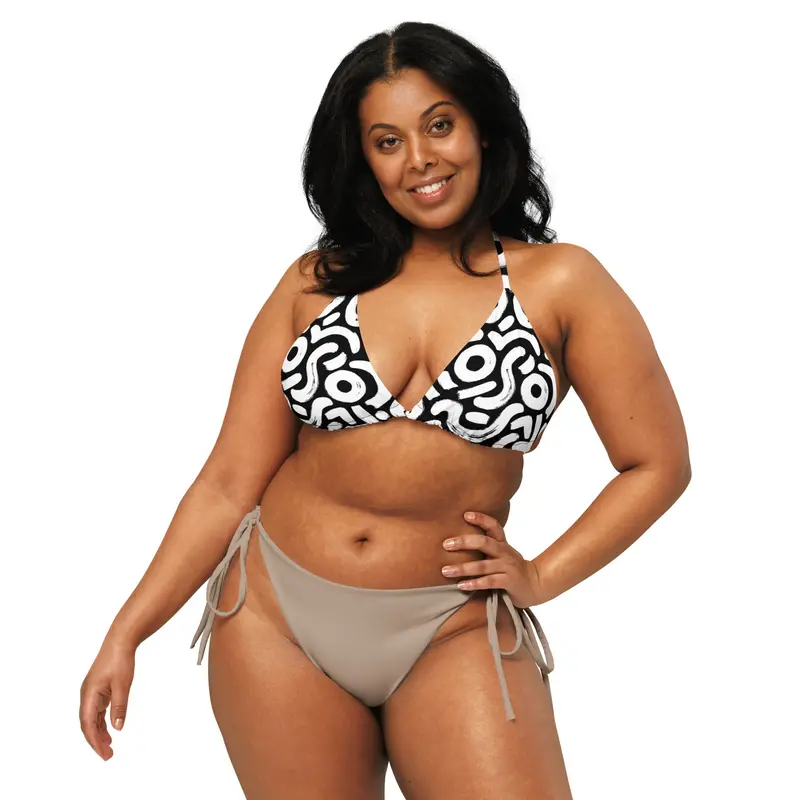 Coso Recycled String Bikini Top – Sustainable Swimwear 1