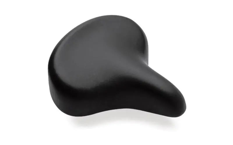 Cruiser Bike Saddle With Integrated Elastomer Suspension 1