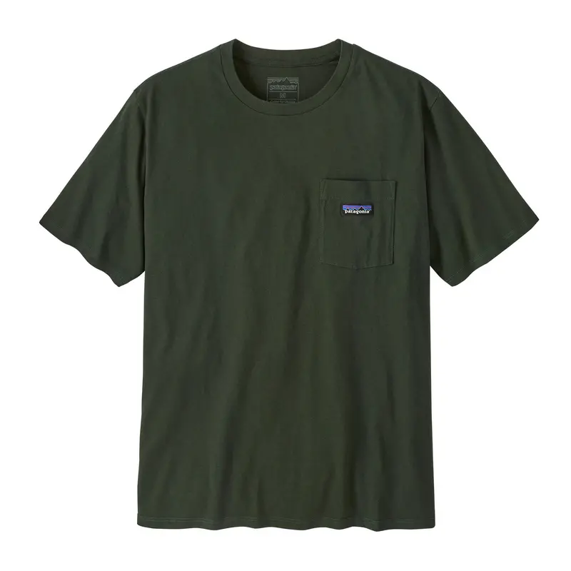 Daily Pocket Crewneck Tee For Men