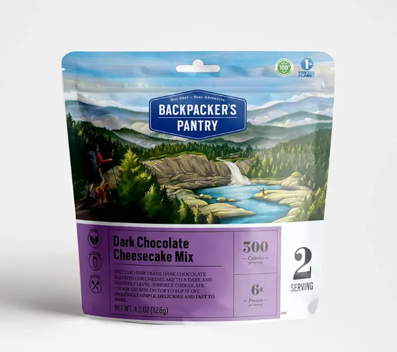 Dark Chocolate Cheesecake Baking Mix – No-Bake Option Included 1