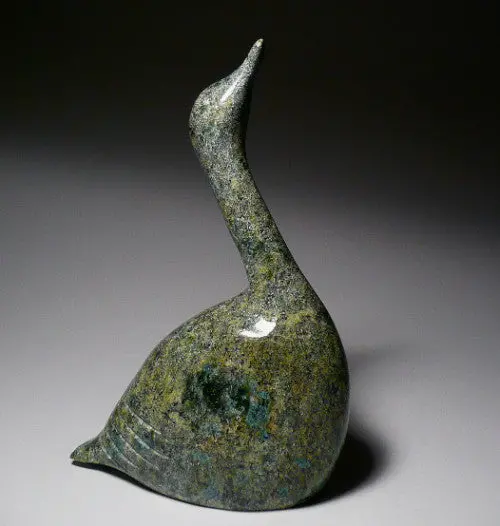 Distinctive Bird Carving By Mark Pitseolak 1