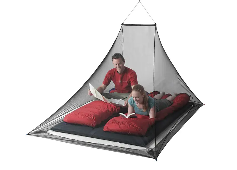 Double-Occupancy Mosquito Pyramid Net Shelter 1