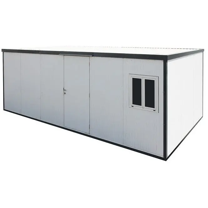 Duramax Flat-Roof Insulated Storage Building – Thermally Efficient Vinyl Design, Various Dimensions 1
