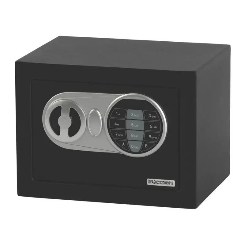Electronic Combination Safe With Key Override – 4.5 Litre Capacity, Wall Or Floor Mountable 1