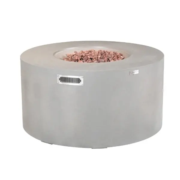 Elementi Pacaya Round Fire Table 1