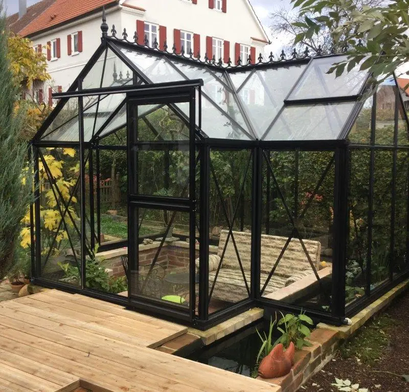 Exaco Janssens Junior Orangerie Greenhouse – Compact Glasshouse 1