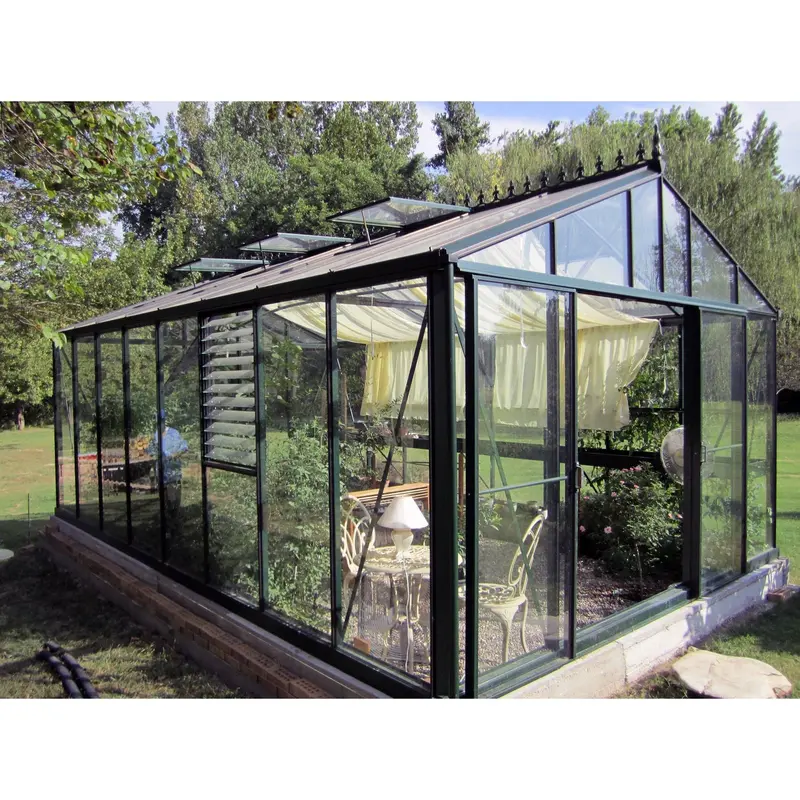 Exaco Janssens Royal Victorian Vi-46 Large Glass Greenhouse 1