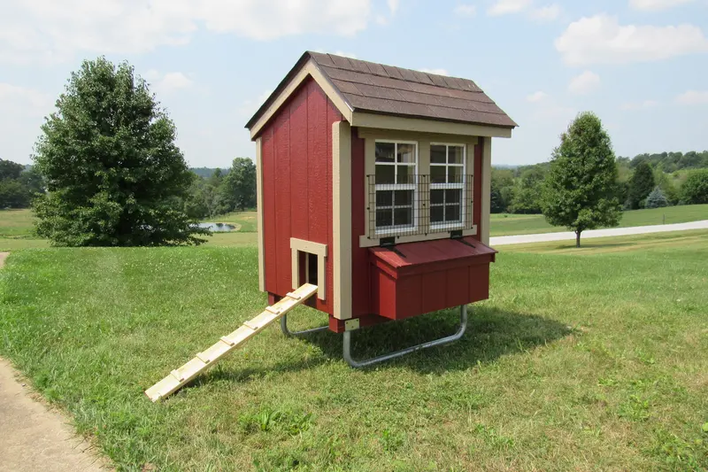 Ez-Fit 3X4 Compact Chicken Coop Shed Kit – Portable & Modular 1