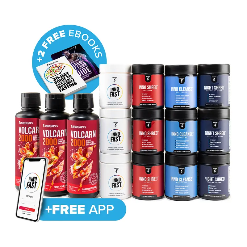 Fasting Shred Stack – 3-Month Supply With 3 Bonus Essentials 1