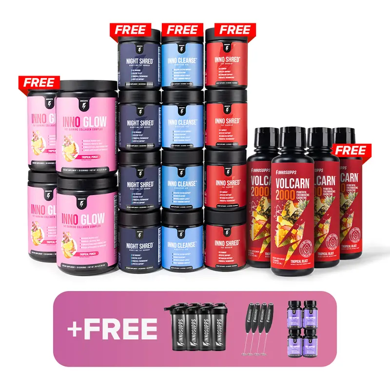 Female Shred Stack: 3-Month Supply With Free Bonus 1