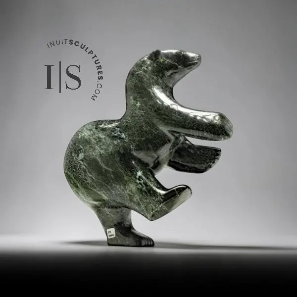 Final Edition: 15-Inch Arched Back Dancing Bear By Nuna Parr – 'Step In Time' 1
