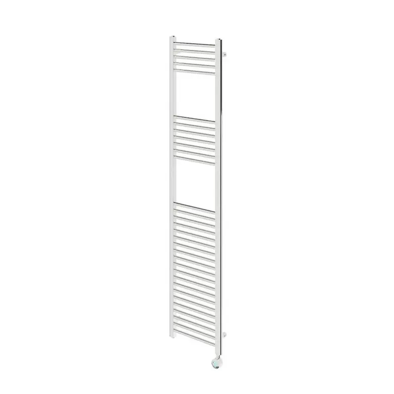 Flomasta Chrome Electric Flat Towel Warmer – 180Cm × 40Cm Bathroom Radiator 1