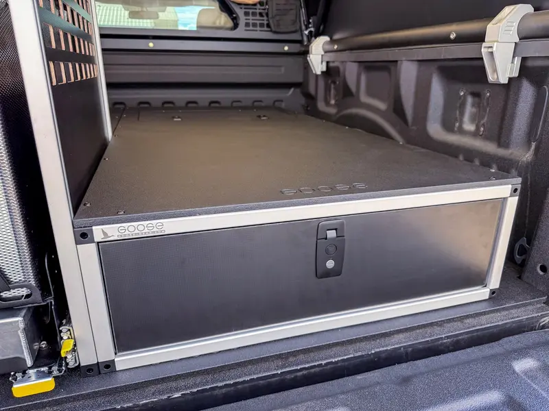 Ford F-150 Raptor (2015–2020, 2Nd Gen Supercrew) Truck Bed Sleep Deck Drawer With Cubbie 1