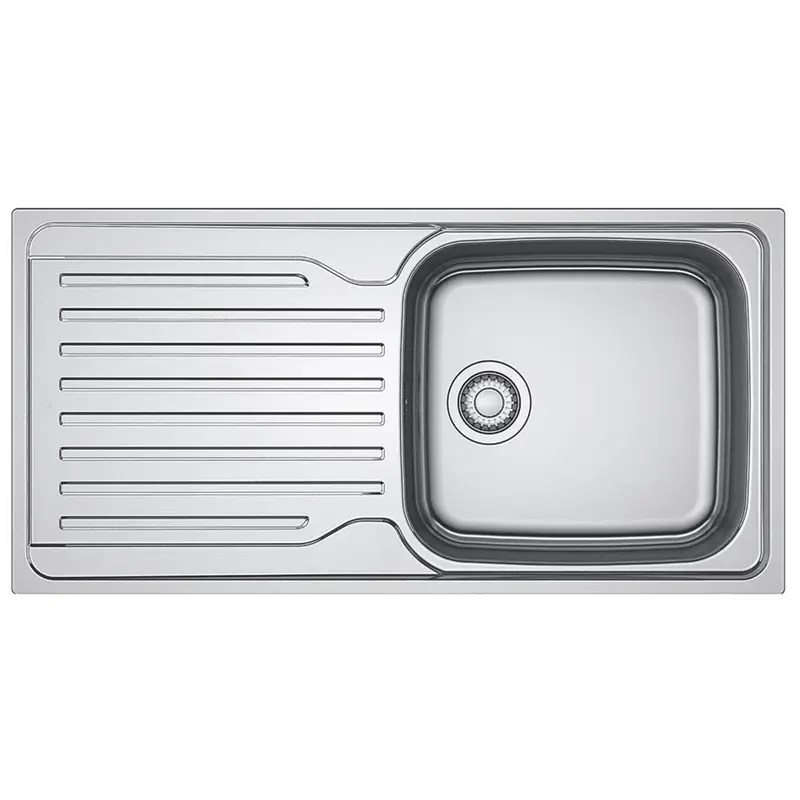 Franke 1000 X 500Mm Stainless Steel Inset Kitchen Sink With Reversible Drainer 1