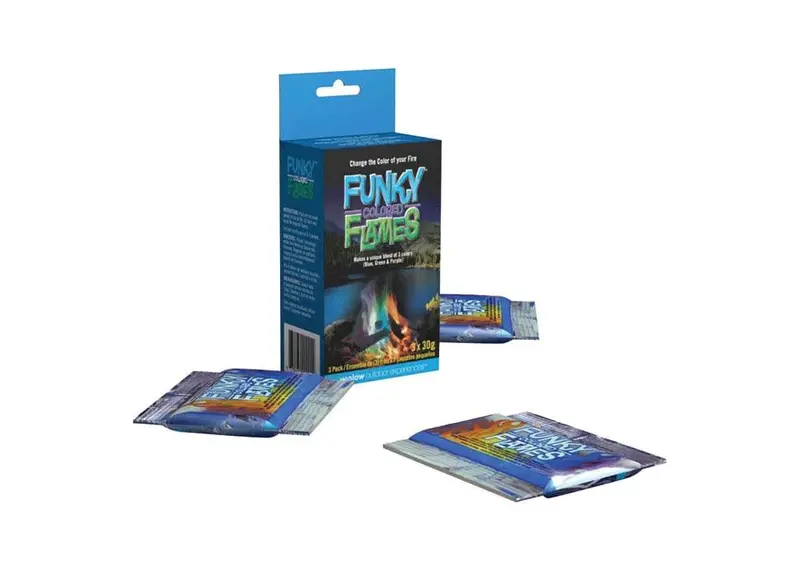 Funky Colored Flame Decal Set 1