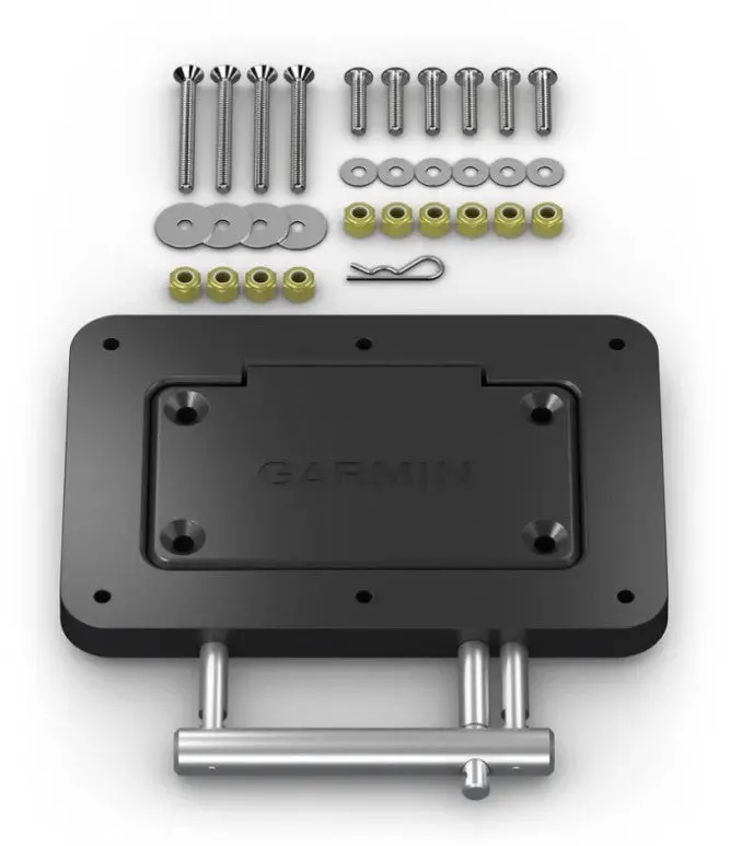Garmin Black Quick-Release Mounting Plate For Force Kraken Trolling Motors 1