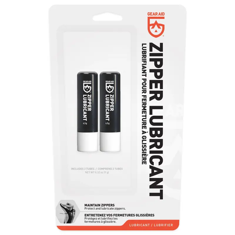 Gear Aid Zipper Lubricant Stick – Smooth Operation Formula 1