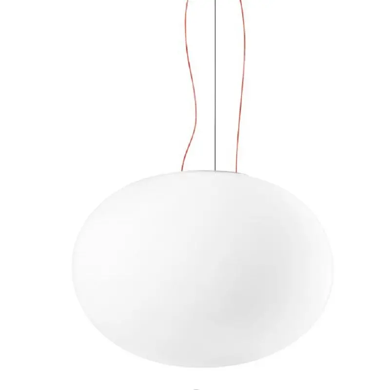Gilbert 45Cm Led Pendant Lamp – Matte White Suspended Light 1