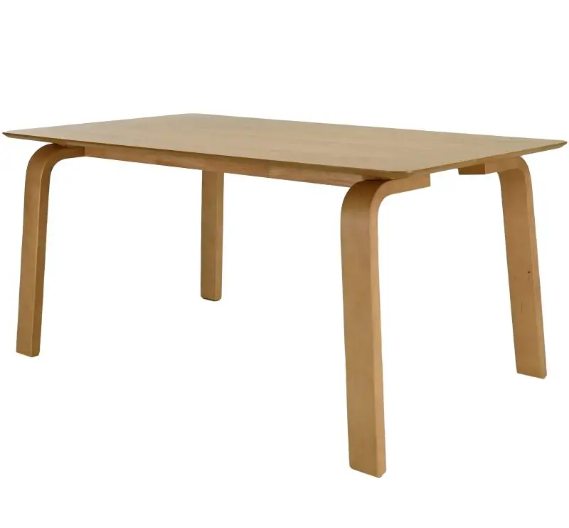 Gin Indoor Dining Table In Natural Oak Finish 1