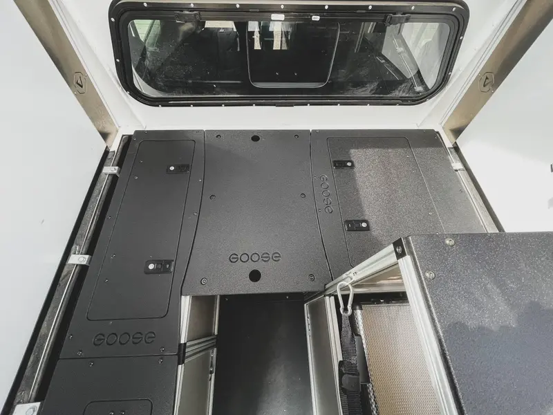Goose Gear Midsize Truck Camper (5' Bed) – Sleep Deck For Front Utility Module 1