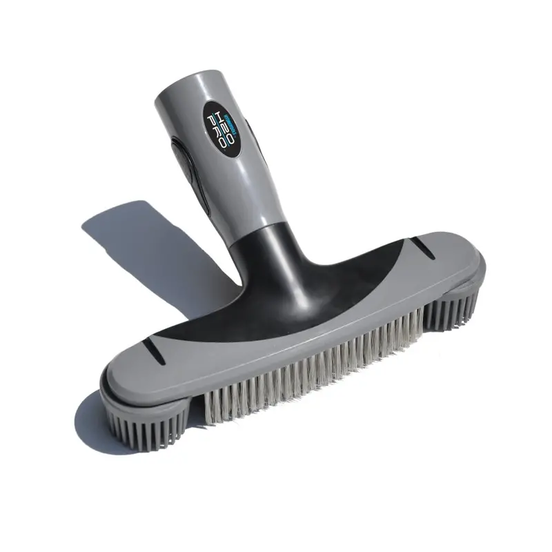 H2O Pro Premium 10-Inch Hybrid Stainless Steel Pool Brush For Floors And Walls – Model 82605 1
