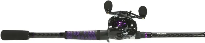 Halogen 1-Piece Baitcasting Rod And Reel Combo 1