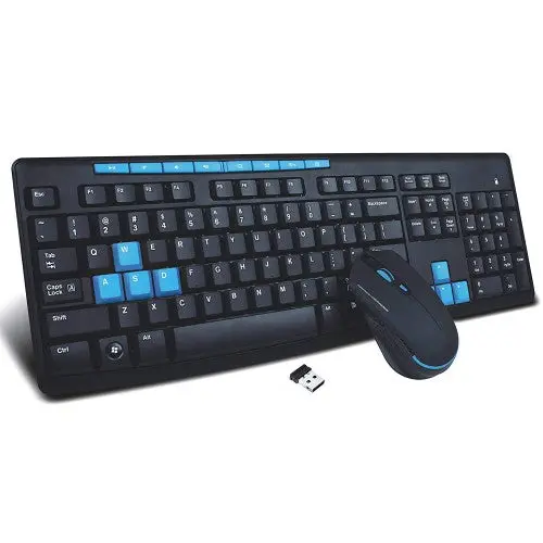 Hk3800 Wireless Gaming Combo – 2.4Ghz Keyboard & 1600 Dpi Optical Mouse 1