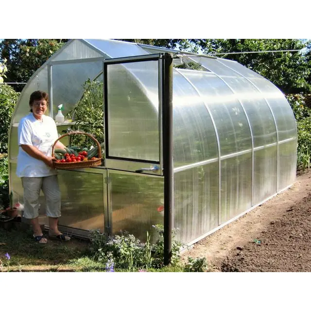Hoklartherm Riga 4S Compact Greenhouse – 108 Sq Ft Space-Saving Design 1