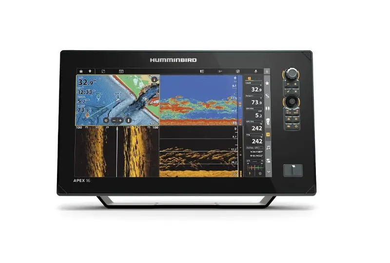 Humminbird Apex 16-Inch Chartplotter & Fishfinder – Vx Msi+ Display, No Transducer 1