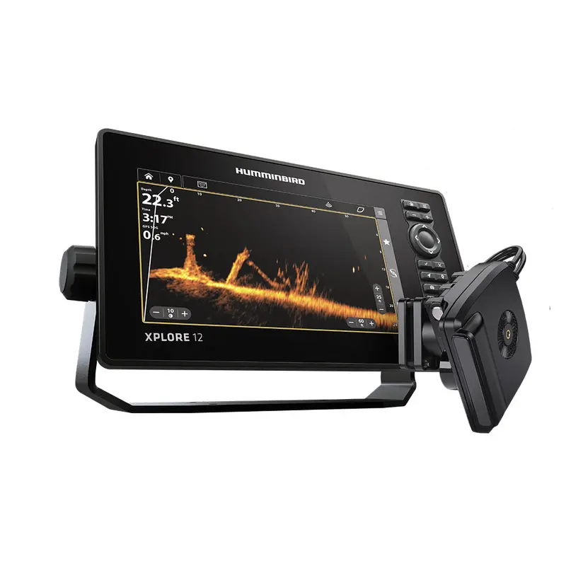 Humminbird Xplore 12" Cmsi+ Mega Live 2 Bundle With Transom-Mount Transducer 1
