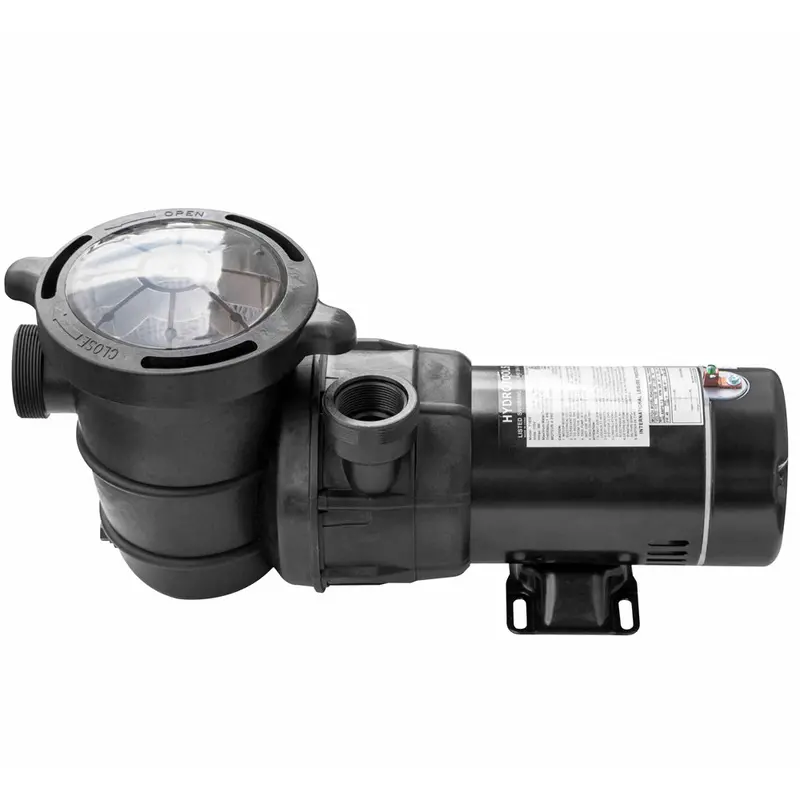 Hydro-Flo 1.5 Hp Single-Speed Vertical-Discharge Pool Pump (Model 722061) 1