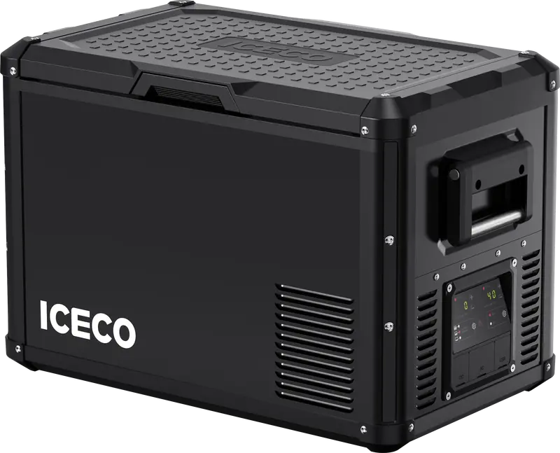 Iceco Vl45Prod Dual-Zone 12V Portable Freezer – Black 1