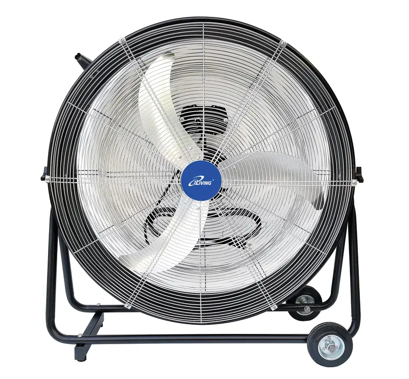 Ilg8Mf30-83 30-Inch Ul-Listed High-Velocity Drum Fan — Industrial Air Circulator For Barns, Garages & Greenhouses 1