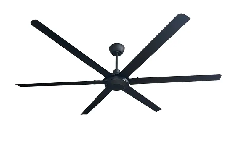 Iliving 78" Hvls Ceiling Fan – 6-Blade Brushless Dc High-Volume Low-Speed Fan For Indoor/Outdoor Use (11,896 Cfm, 135 Rpm) 1
