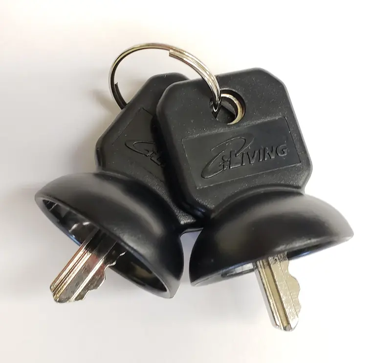 Iliving I3 Replacement Key Set For Scooter Ignition & Locks 1