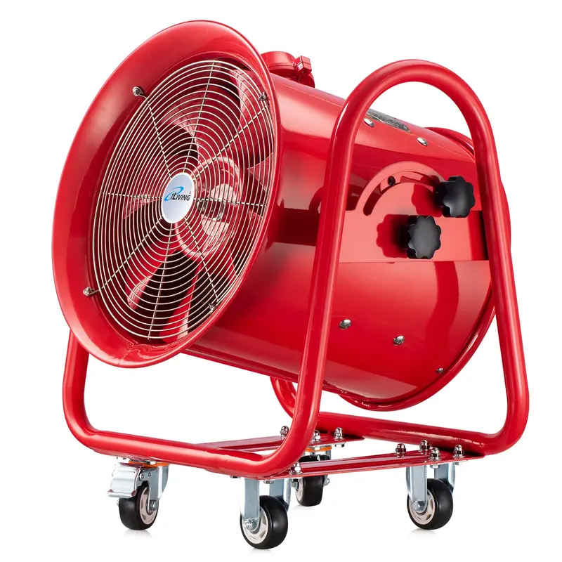 Iliving Ilg8Ef16Ex 16-Inch Explosion-Proof High-Velocity Blower — Portable Fume Extractor & Ventilator, 4240 Cfm 1