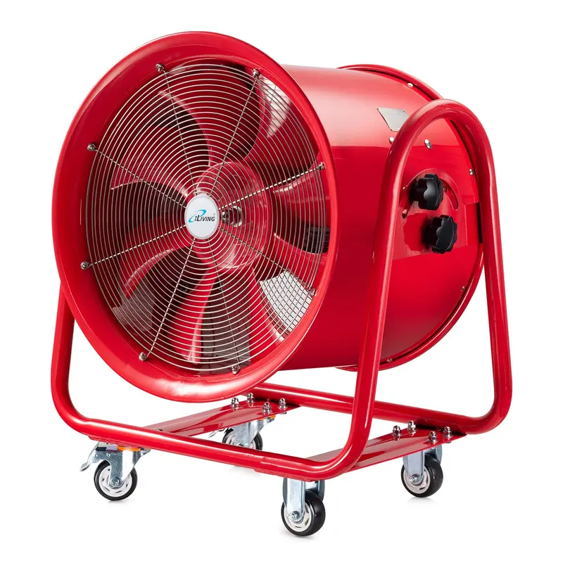 Iliving Ilg8Ef20Ex 20-Inch Explosion-Proof Portable Blower — Fume Extractor & Ventilation Fan, 5830 Cfm, Ul-Rated 1