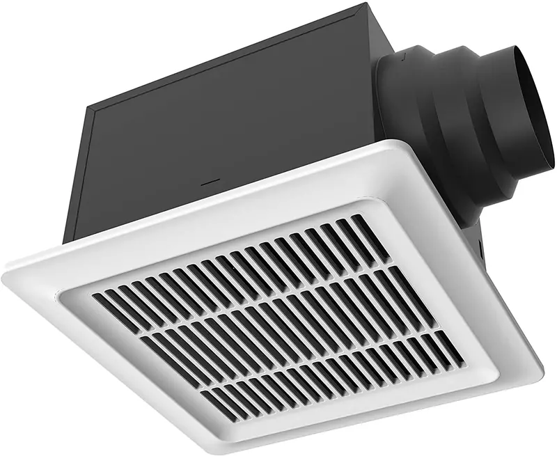 Iliving Ilg8Fv110 Energy Star Dc Bathroom Exhaust Fan — Adjustable Speed Selector, Smart Flow 50–110 Cfm 1