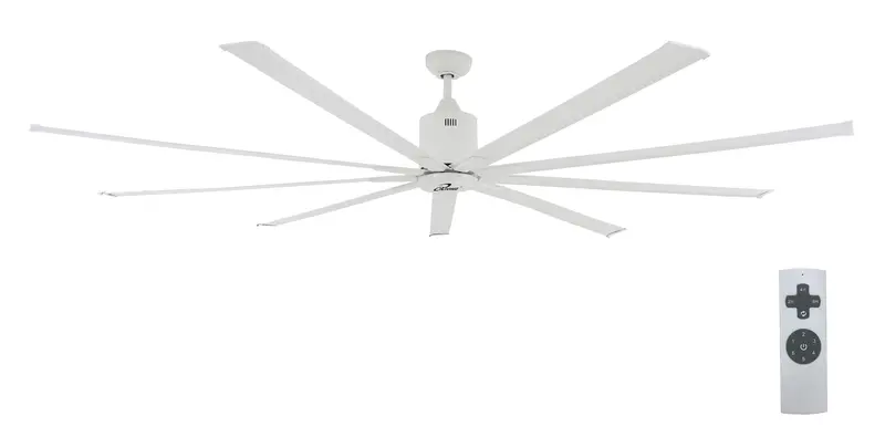 Iliving Ilg8Hvls88 88-Inch Hvls Ceiling Fan – 9-Blade Bldc Motor, 11,839 Cfm, Reversible, Ir Remote (High-Volume Low-Speed) 1