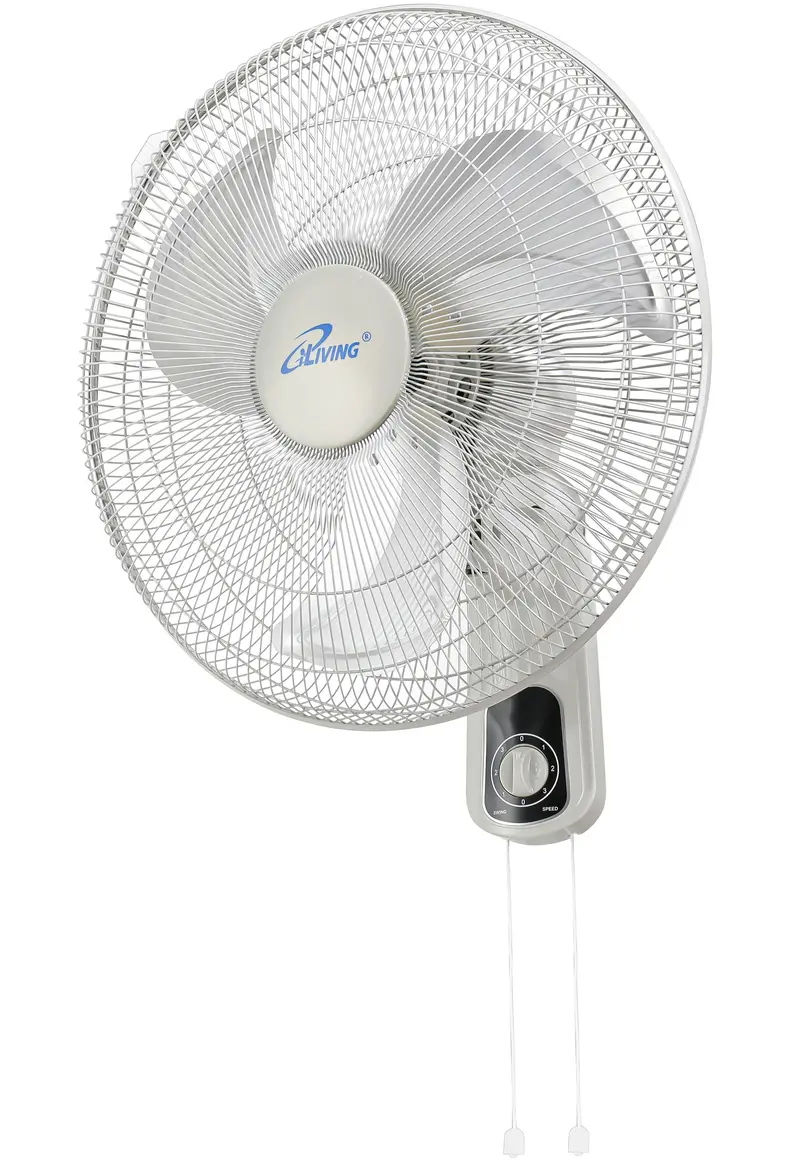 Iliving Ilg8In18X Glow Oscillating Wall Fan — 18", 3-Speed, 90° Oscillation, 1650 Cfm, Metal Construction, Ideal For Offices & Greenhouses 1
