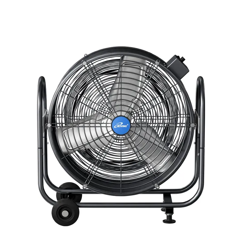 Iliving Ilg8M24-70Ec 24-Inch Bldc High-Velocity Floor Fan — Energy-Efficient, Quiet Air Circulator, 115V 1