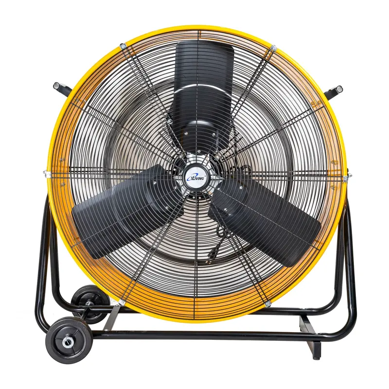 Iliving Ilg8M30-75Dc 30-Inch Drum Floor Fan – 12350 Cfm, Brushless Dc Motor, Stepless Speed Control, Ul Listed For Industrial Use 1