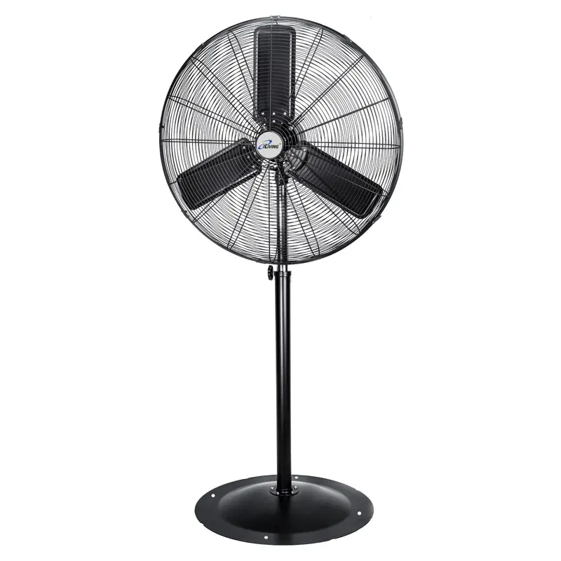 Iliving Ilg8P31-93 30-Inch Commercial Pedestal Oscillating Fan — 8400 Cfm For Warehouses, Shops & Garages 1